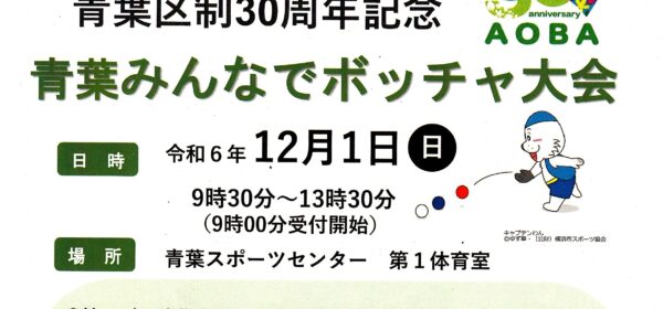 青葉みんなでボッチャ大会